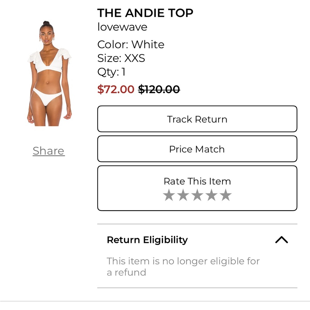 Love wave bikini set